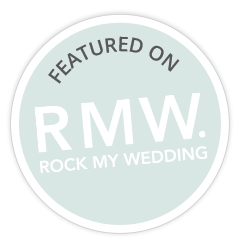 Rock My Wedding Featured on logo