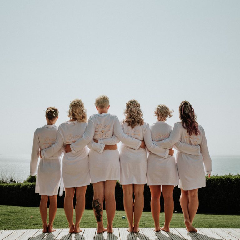 bride bridesmaid dressing gowns events page
